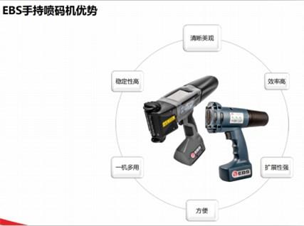 市政工程戶外大型工件手持噴碼機